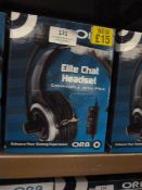 *4 Orb Elite Chat Headsets Compatible with PS4