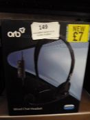 *Orb Wired Chat Headset Compatible with PS4