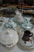 Adams Pottery Tureens, Meat Dish, Davenport Dinner