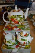 Leonardo Collection Fruit Garden Three Piece Tea Se