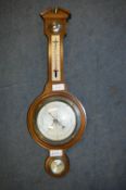 Oak Wall Barometer