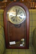 Mahogany Cased Ross 31 Day Wall Clock
