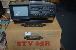 Crown Three Band Radio TV Model:5TV65R