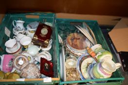 *Pottery and Glassware Including Assorted Tea Ware, Decorative Plates, etc.
