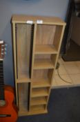 Beech Effect CD/DVD Shelf Unit