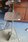 Tansad Vintage Industrial Machinist's Chair on Swi