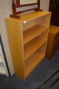 Beech Effect Three Height Bookshelf