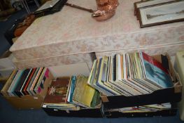 Four Boxes Containing a Large Quantity of LP Recor