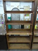 *Set of Pine Shelves 92.5x32x198cm