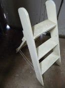 Three Tread Painted Pine Steps