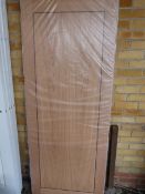 Fire Door with Walnut Inlay FD30 78