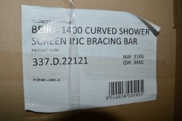 *Beira Curved Shower Screen Bracing Bar