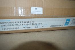 *Shower Tray Fitting Kit - Dash Frame in White