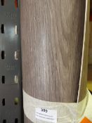 Roll of Wood Effect Vinyl Flooring 4x2m