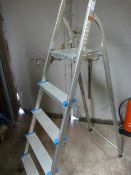 Set of Four Tread Aluminium Steps