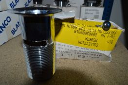 *Pressflow Basin Waste Flip Top