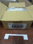 *Box of 25 96mm White Slim D-Handles