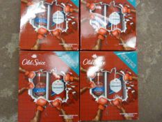 *Four Packs of Old Spice Antiperspirant and Shower Gel