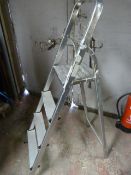 Set of Three Tread Aluminium Steps