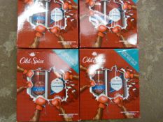 *Four Packs of Old Spice Antiperspirant and Shower Gel
