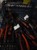 *Small Box of Tools a Including Pliers, Screwdrive