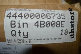 *Leg and Panel for Tread Anti-slip Shower Tray Unit D