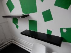 *Pair of Floating Shelves