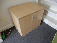 *Office Storage Unit Light Beech Finish