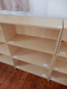 *Beech Open Fronted Book Shelf