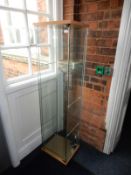 *Glass Display Cabinet