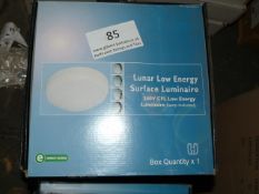 *5 Lunar Low Energy Surface Mounted Light Fittings