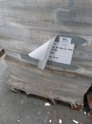 *96 Boxes of Bianco Mate 10 by 30 Ceramic Tiles