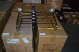 *4 Boxes Containing 2 Chrome Towel Rails