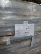 *96 Boxes of Bianco Mate 10 by 30 Ceramic Tiles