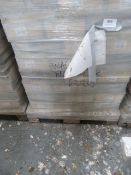 *96 Boxes of Bianco Mate 10 by 30 Ceramic Tiles