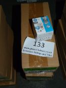 *5 Boxes Containing 10 GU10 LED 1W Lamps