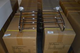 *4 Boxes Containing 2 Chrome Towel Rails