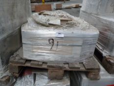 *Pallet of Assorted HD Deen Ceramic Floor Tiles Ap