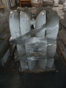 *Pallet Containing 24 Ideal Standard White Wash Ha