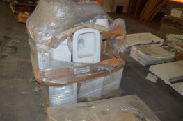 *Pallet Containint 12 Back to Wall WC's