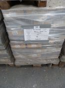 *96 Boxes of Bianco Mate 10 by 30 Ceramic Tiles