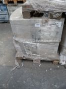 *48 Packs of H Deen Satin Light Grey Ceramic Tiles