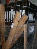 *Pallet Containing 8 Chrome Wet Room Panels Model