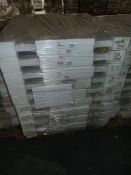 *Pallet Containing 10 900 by 800 White Shower Tray