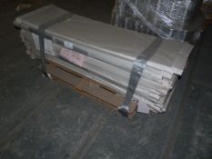 *Pallet Containing 19 White Bath Panels