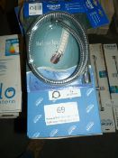 *2 Boxes Containing 5 Grohe Relexa Shower Hoses