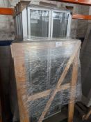 *8 1850 by 665 Bi Fold Glazed Aluminium Shower Doo