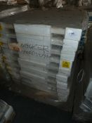*Pallet Containing 10 900 by 800 White Shower Tray