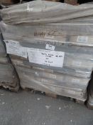 *96 Boxes of Bianco Mate 10 by 30 Ceramic Tiles