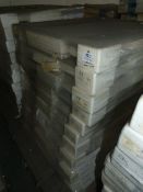 *Pallet Containing 10 900 by 800 White Shower Tray
